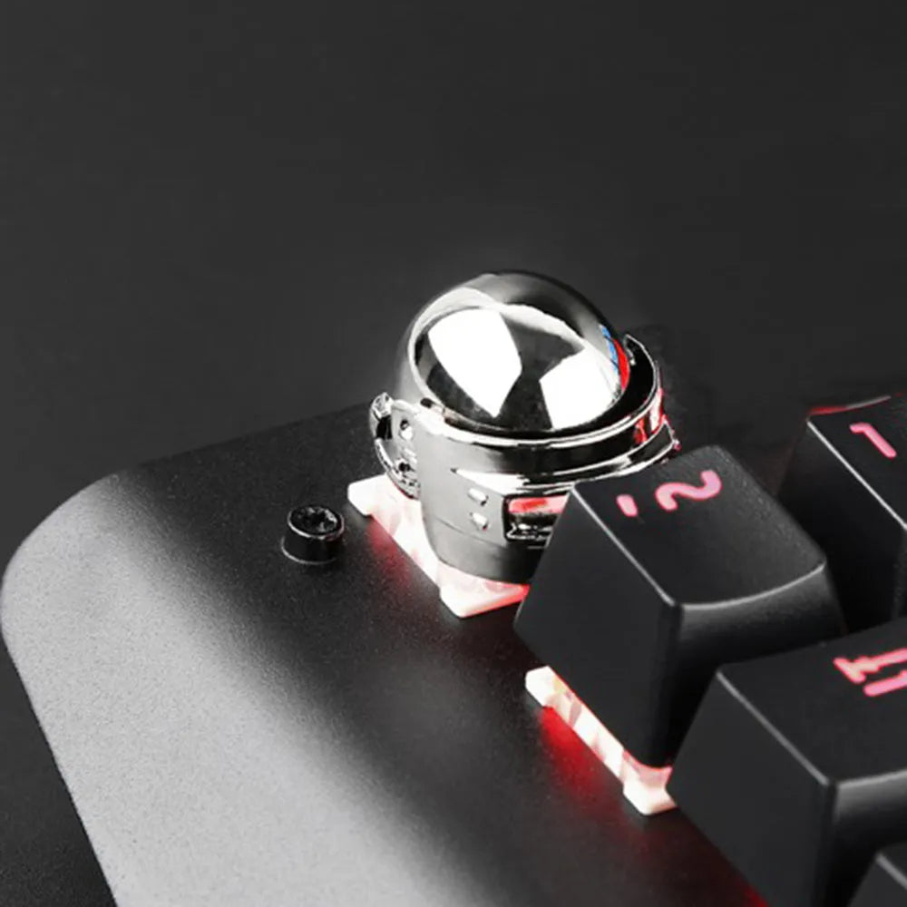 ABS metal chicken-themed single ESC keycap with style options A or B for keyboard customisation