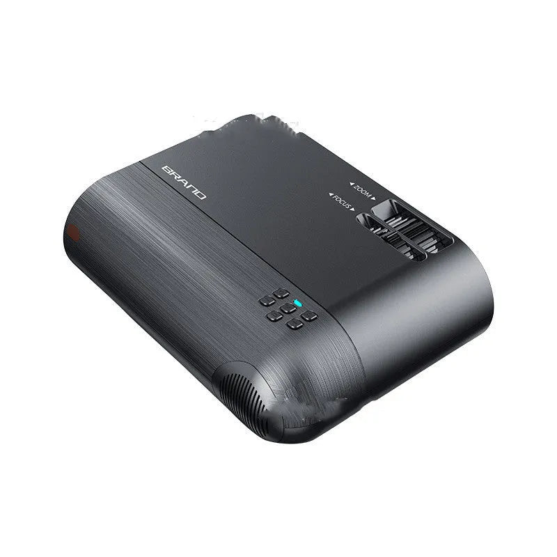 Portable Android projector with AI voice control for wireless mobile phone projection