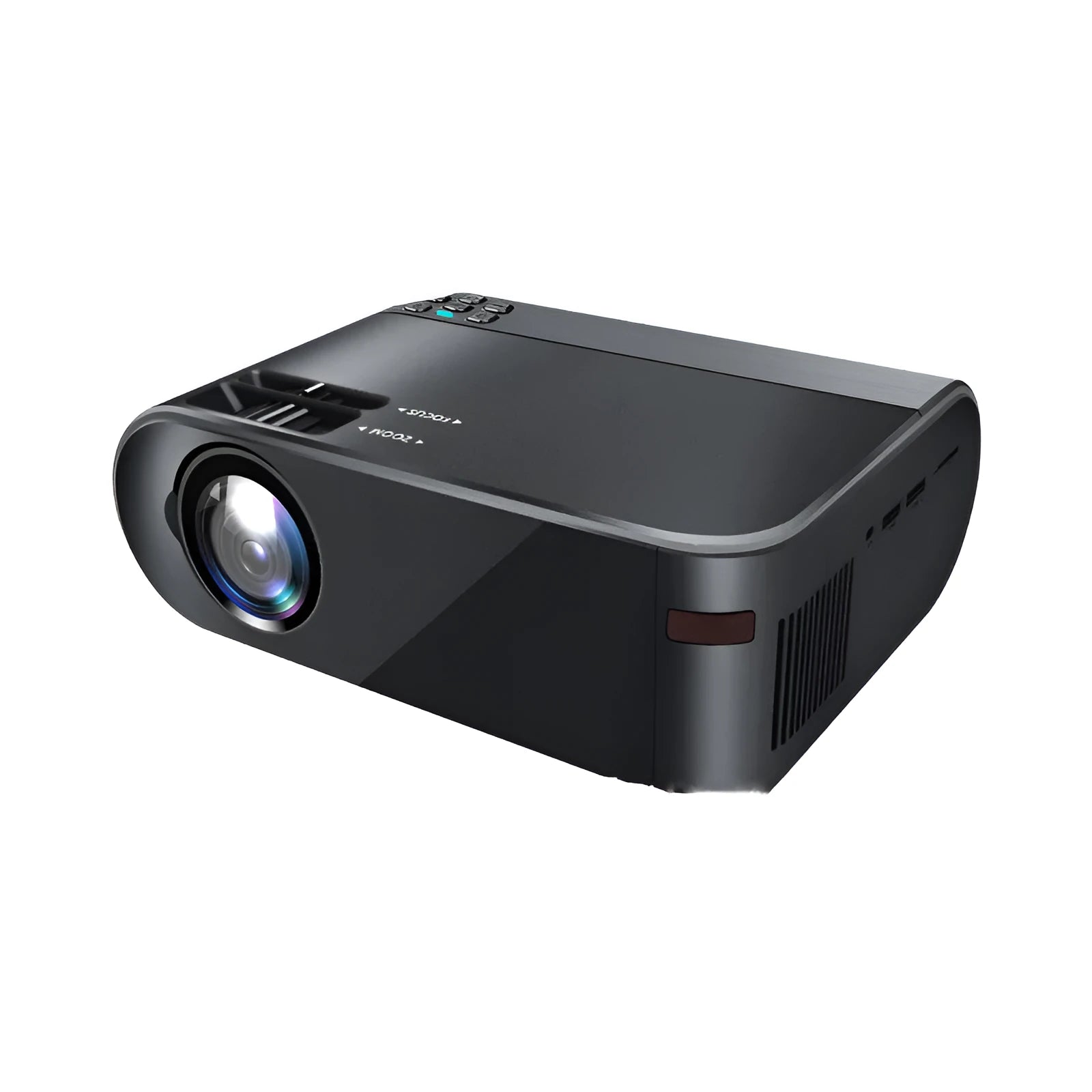 Portable Android projector with AI voice control for wireless mobile phone projection