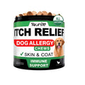 Anaphylactic Chew health supplement bottle with 120 chewable capsules for immune support