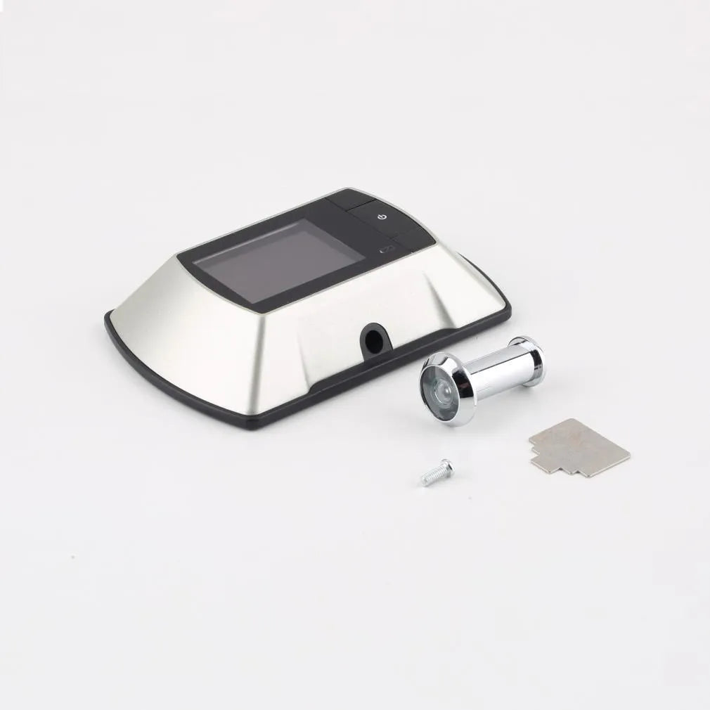 LCD digital door peephole monitor with wireless camera and 2.4 inch screen for home security