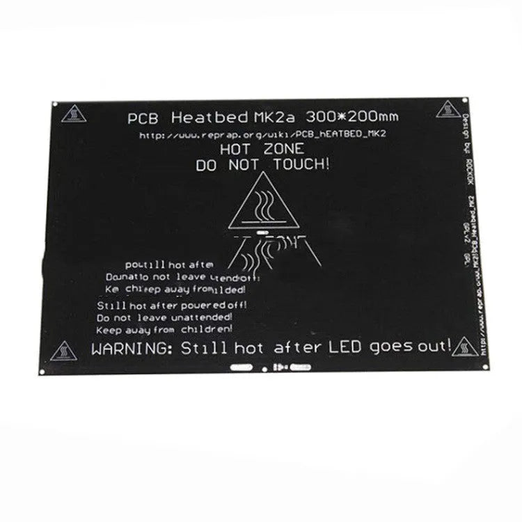 MK2A hot bed platform 200x300mm aluminium substrate for 3D printer