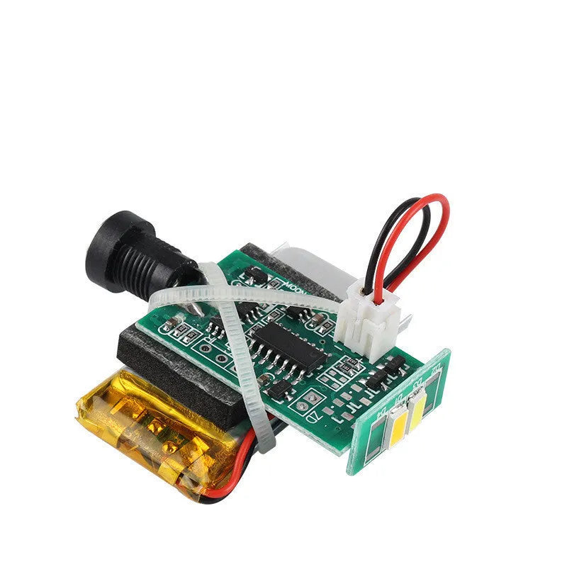 3D printer DIY model moonlight board two-color touch night light accessory in white