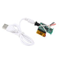 3D printer DIY model moonlight board two-color touch night light accessory in white