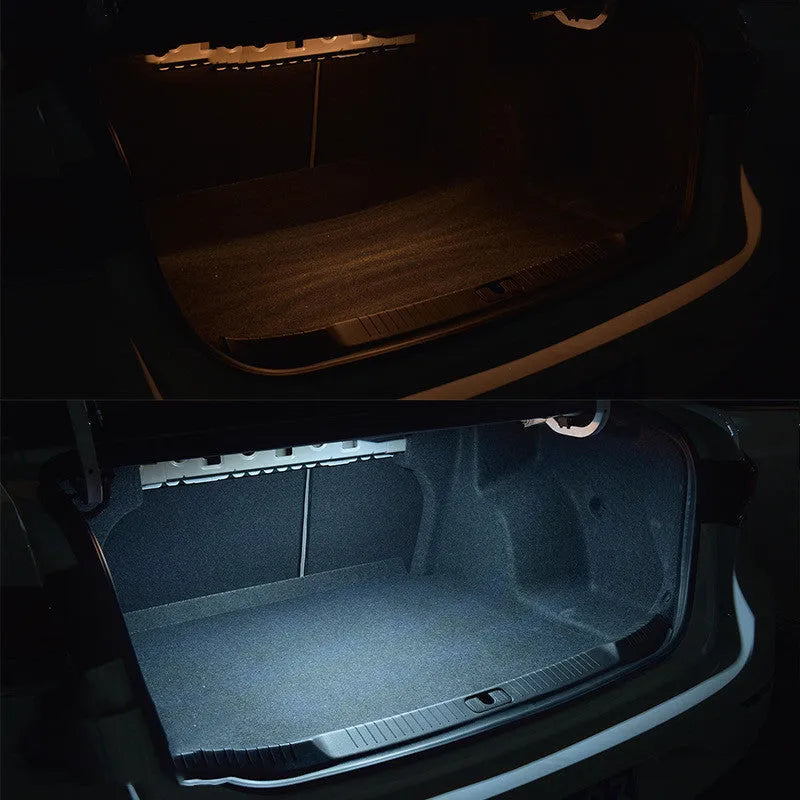 Black car LED reading lamp 12mm USB powered interior light for GM