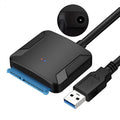 Onvian black USB 3.0 to SATA adapter converter cable for 2.5 inch hard drive