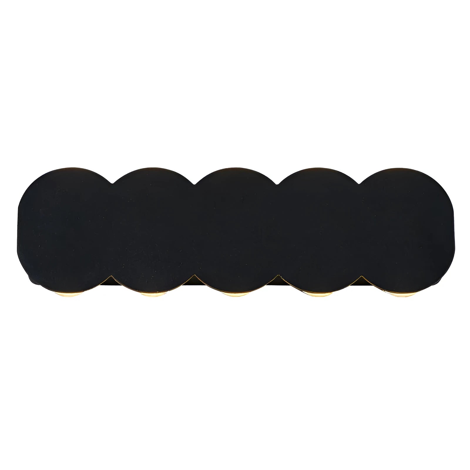 Modern minimalist waterproof LED wall light for indoor and outdoor installation with clean design