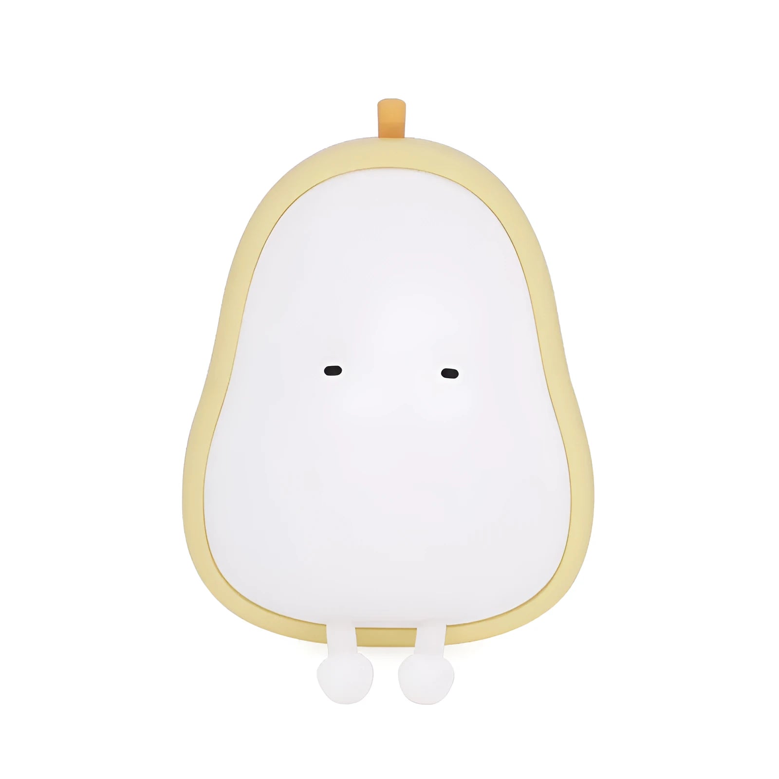 PEAR Night Lamp bedside LED light with silicone diffuser in warm yellow colour