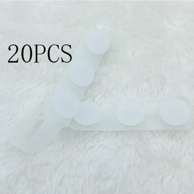 Silicone elastic cord extension strap for face masks, 1.5cm wide, in multiple colours.