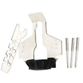 Silver metal band saw blade grinder accessory with 100 teeth measuring 20mm length