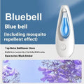 Ultrasonic aroma diffuser and mosquito repellent unit with essential oil bottle.