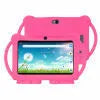Children's 7 inch Android tablet in blue with UK plug, quad core processor, and dual camera