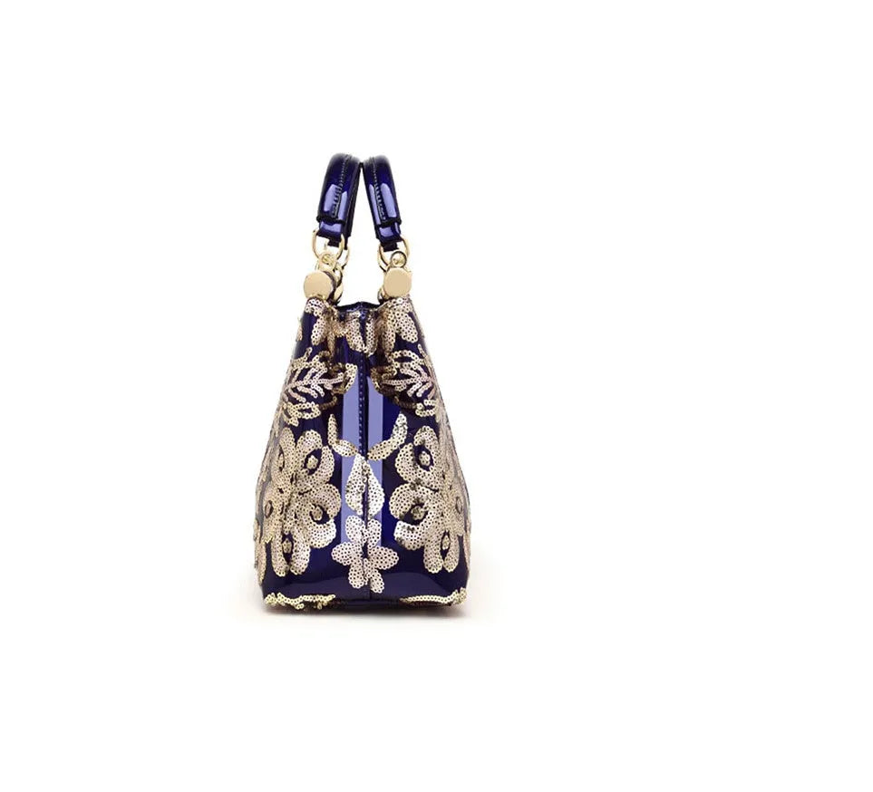 Simple PU shoulder handbag for women in Rainbow Magic colour options including Black, Gold, Red, Sapphire, Wine red.