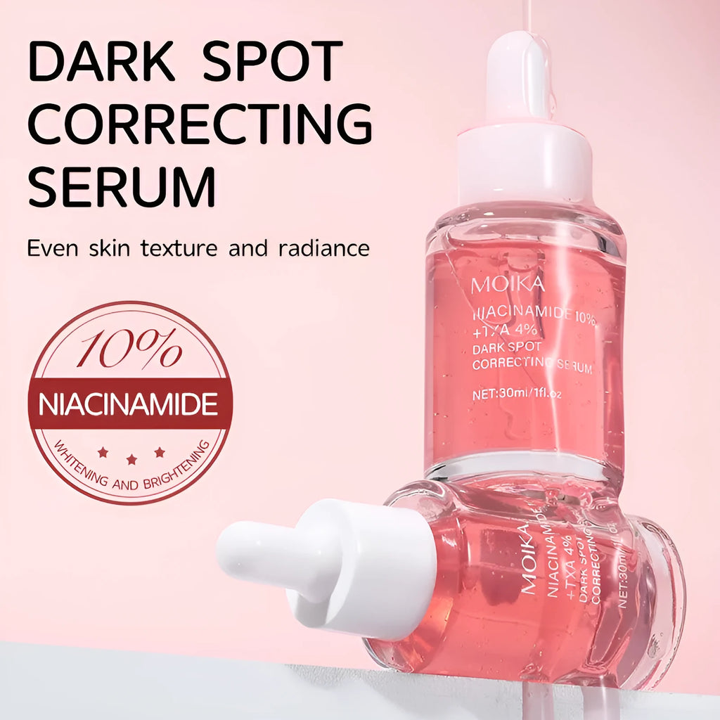 30ml nicotinamide hyaluronic acid facial essence serum bottle for brightening and hydration