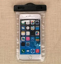 Aqua-One waterproof phone pouch with clear PVC screen and 30m depth rating