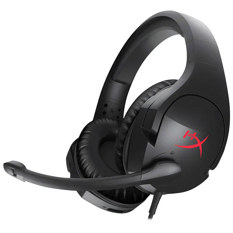 Stinger black wired over-ear gaming headset with microphone and 1.3-metre cable