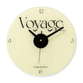 Retro vinyl record wall clock, 12 inch 30cm diameter, glass shell, quartz wall clock for home or cafe decor