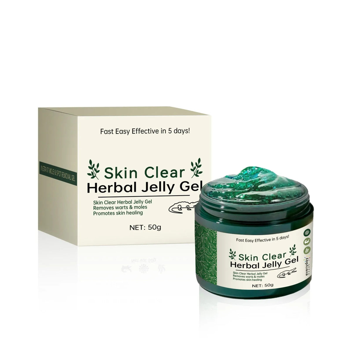 Herbal Jelly Skin Cleansing Acne Removing Gel 30ml for universal skin types