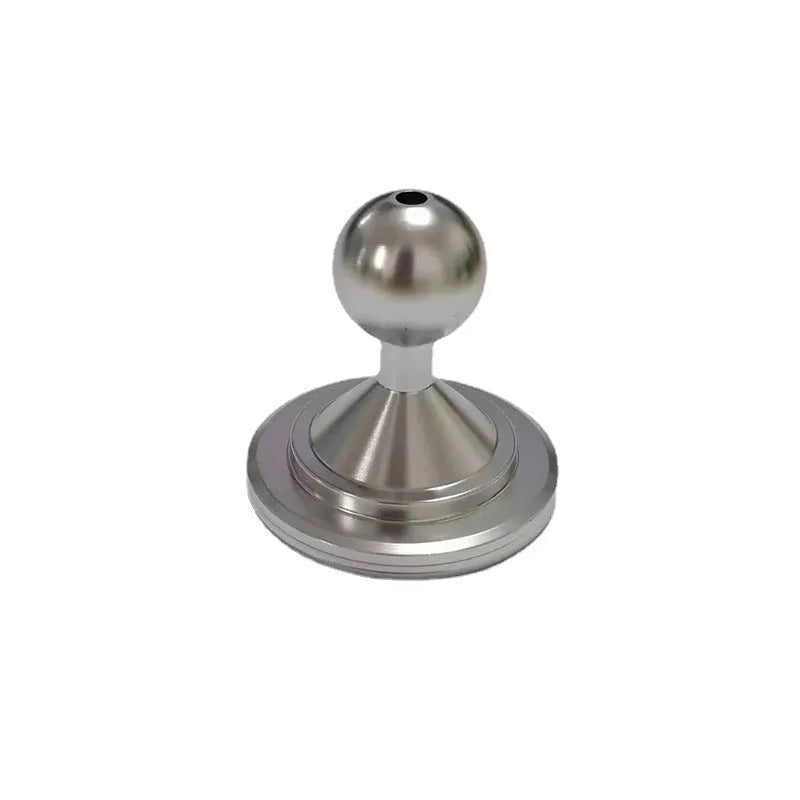 Aluminium alloy universal dashboard base plate for gauge mounting in silver or black colour