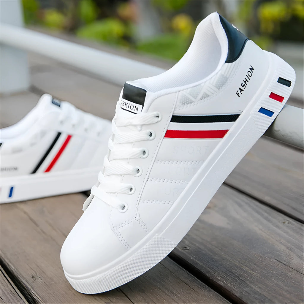 Men's sports running shoes in black, grey or white available in sizes 39 to 44