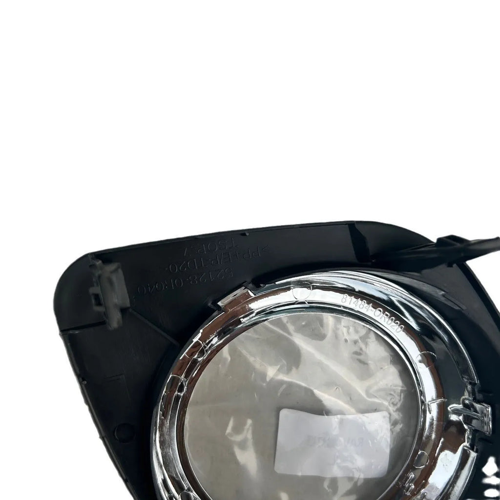 Black Toyota RAV4 front bumper anti-fog cover for small light decoration frame
