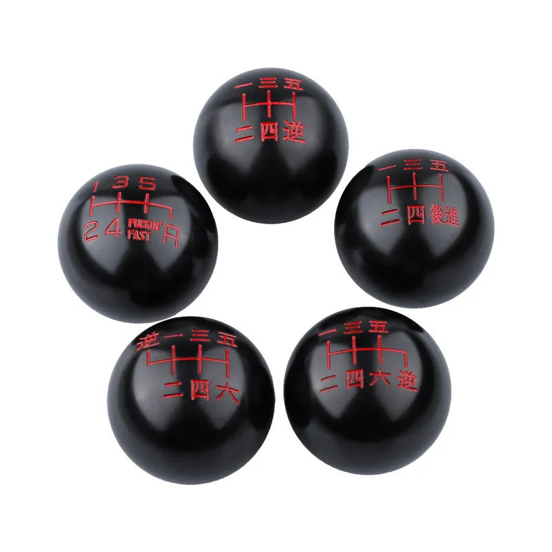 Aluminium alloy round gear head for car manual transmission with multiple colour options