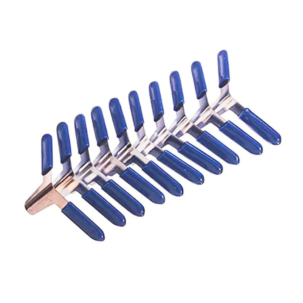 Stainless steel clip lock hardware in three sizes, 6-piece pack for household repair