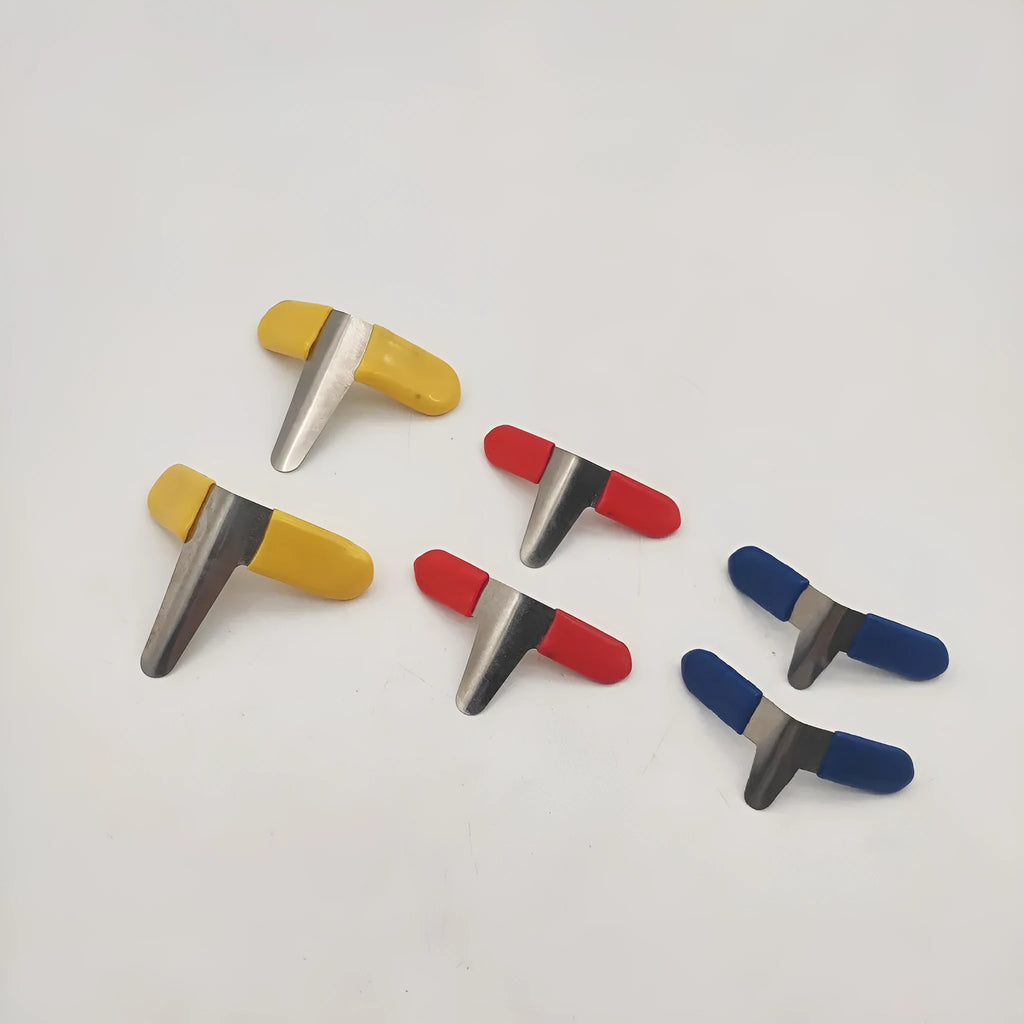 Stainless steel clip lock hardware in three sizes, 6-piece pack for household repair