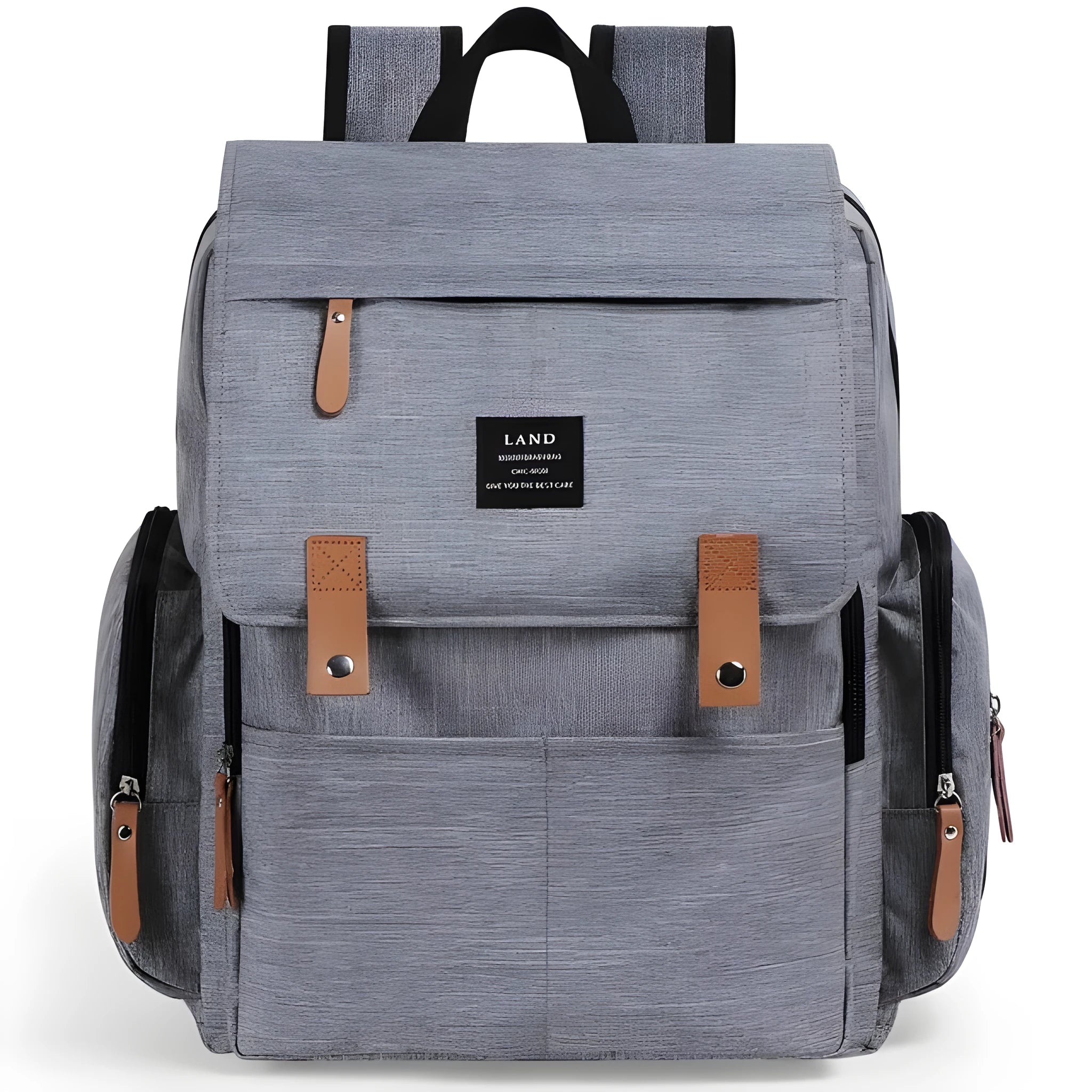 LAND Mommy MPB86 large Oxford cloth diaper backpack with changing mat in selected colour.