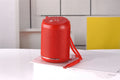 Portable outdoor Bluetooth subwoofer in multiple colour options with USB port and control buttons