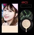 Air cushion BB cream with mushroom sponge in compact case, Ivory 01 shade
