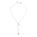 Retro moon sun pendant necklace, gold plated alloy, snake bone chain, women's jewellery