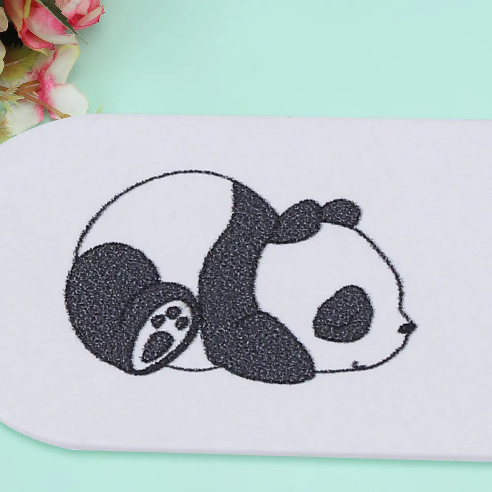 Three white plastic sliding webcam privacy covers for laptop, tablet and smartphone cameras, each 3x1.5x0.1cm.