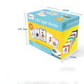 Early childhood education gift box containing 220 high-frequency word cards and 5 workbooks