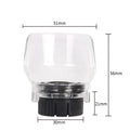 Transparent plastic horn cover safety shield for Delta electric grinders with 17.5-19mm thread port