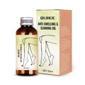 50ml bottle of moisturising body massage essential oil with botanical extracts