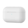 Soft silicone protective cover for AirPods Pro wireless headphones shown in multiple colour options.
