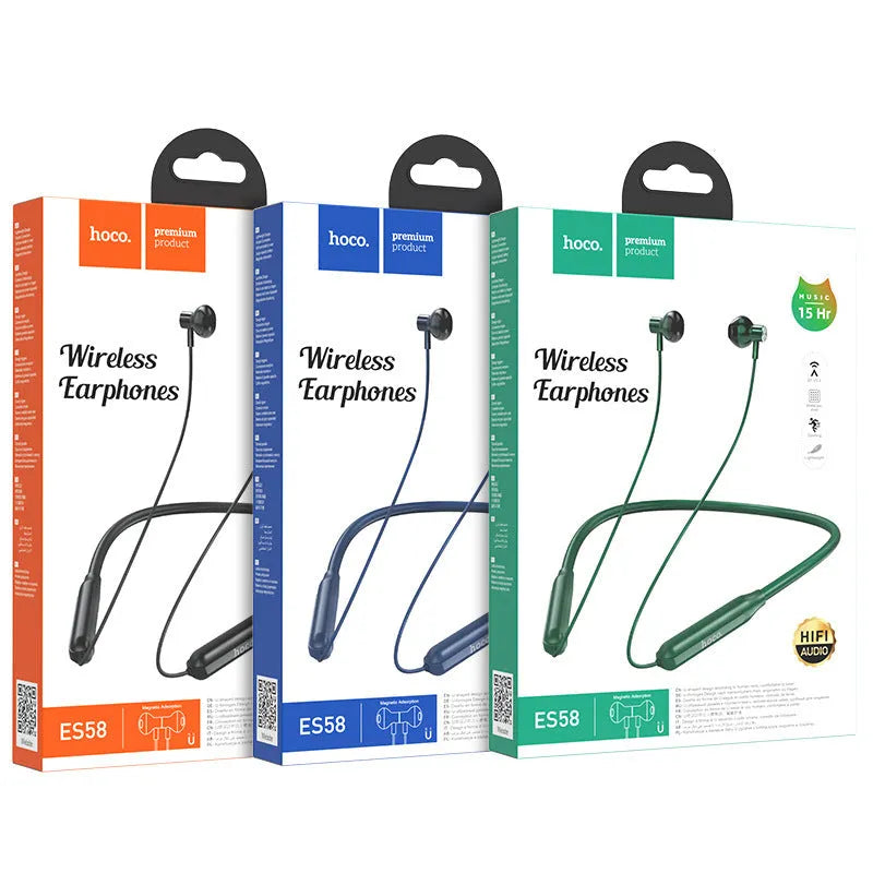 Halter 50 true wireless Bluetooth headset in sports style, available in black, blue, and Shadow Green
