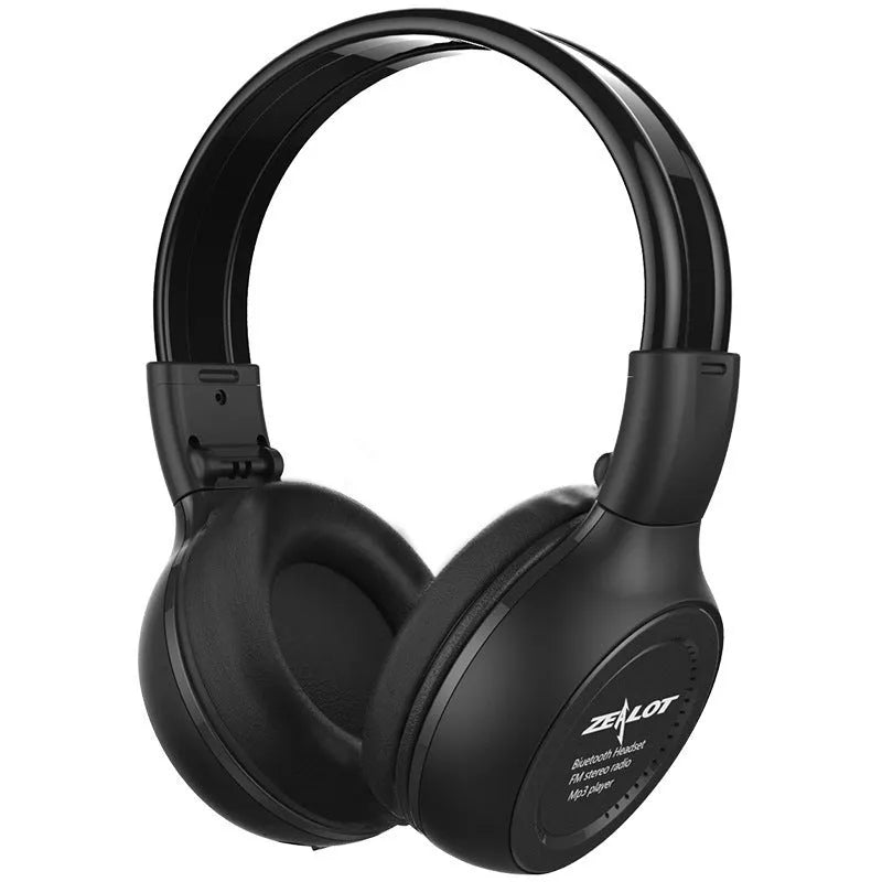 ZEALOT B570 wireless Bluetooth headband headphones in multiple colours showing headband style and earcups.