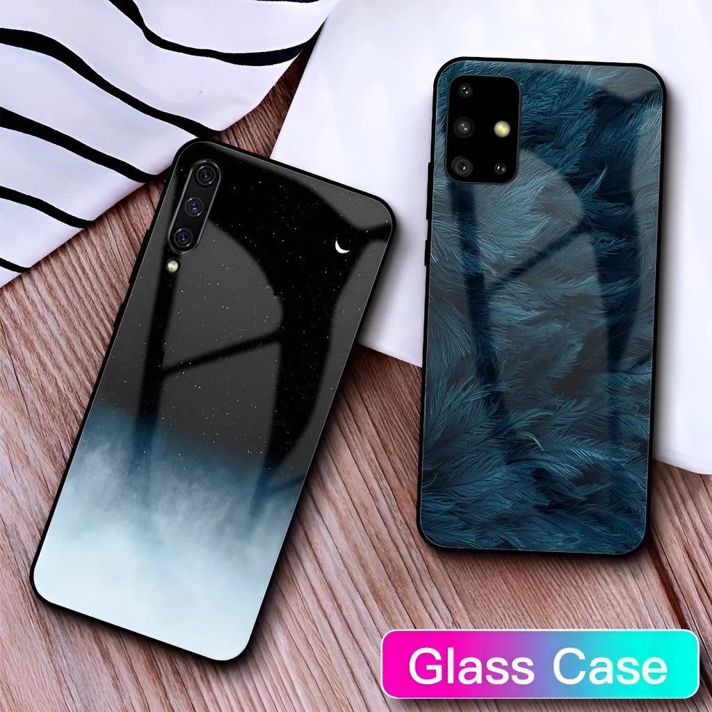 Black silicone phone case for Samsung and iPhone smartphones on a table