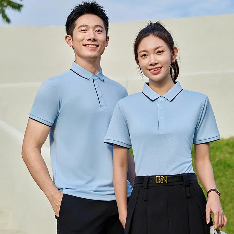 Solid colour viscose short sleeve overalls with lapel collar in pullover style on hanger