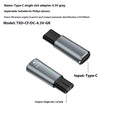 Black USB C charging adapter for electric shavers with 4.3V 8W output.