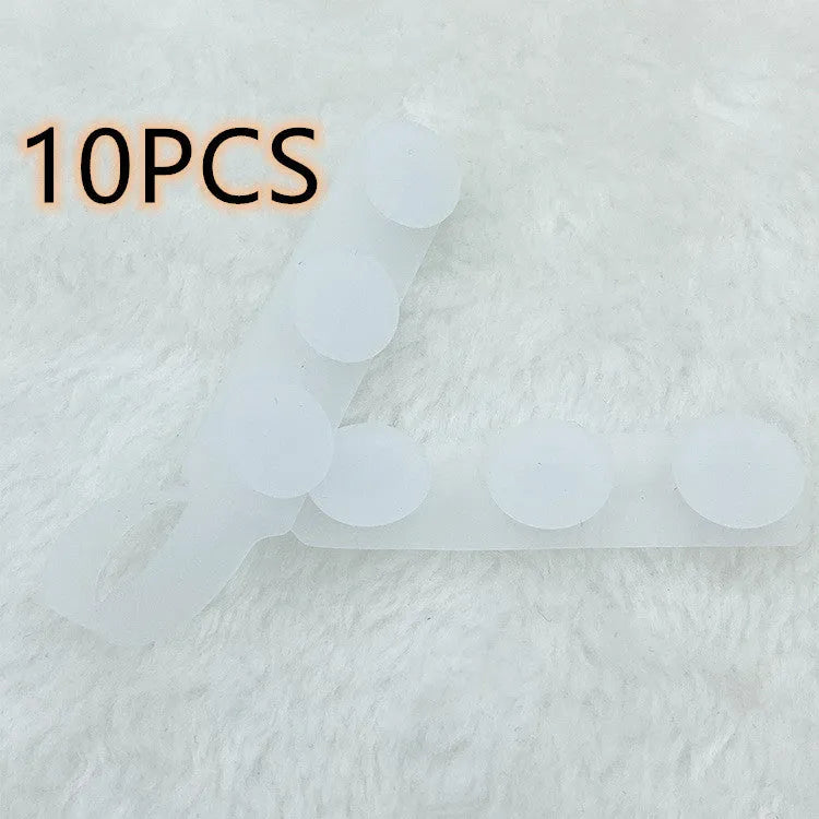 Silicone elastic cord extension strap for face masks, 1.5cm wide, in multiple colours.