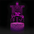 Angel Jesus 3D small night lamp acrylic shade plug-in touch switch home use