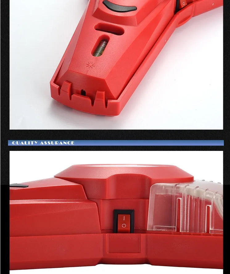 Red portable infrared laser level for woodworking and decoration positioning