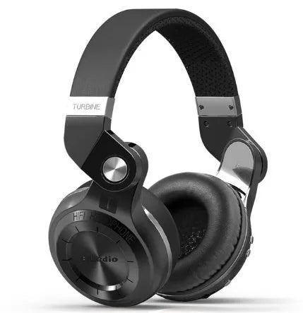Bluedio T2 Plus wireless on-ear headphones in black, white, red, or blue colour options