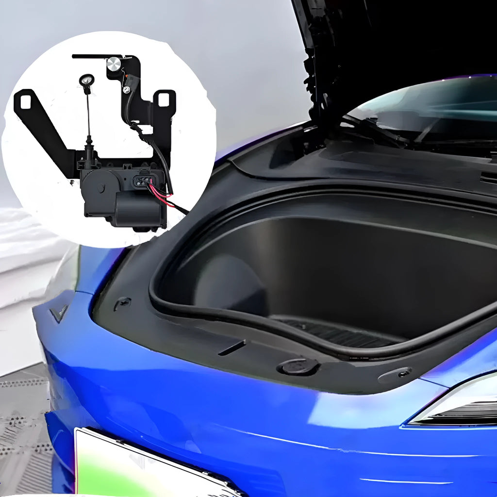 Front backup box with automatic self-priming for Tesla Model 3 New Version and Model Y, boutique material