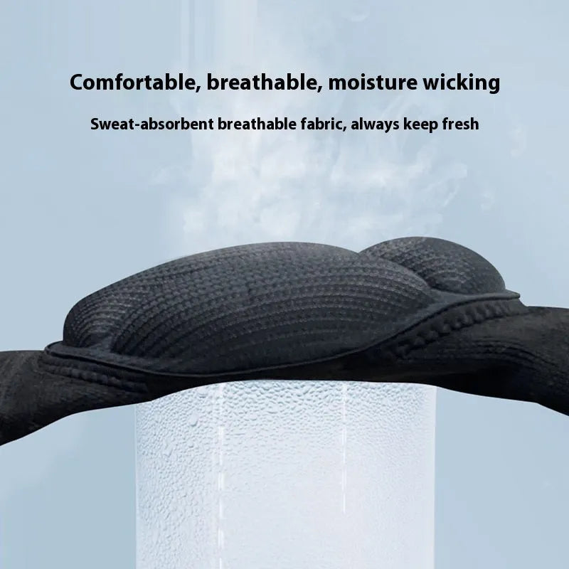 Pair of black free size dance kneepads with thickened sponge padding for volleyball and sports.