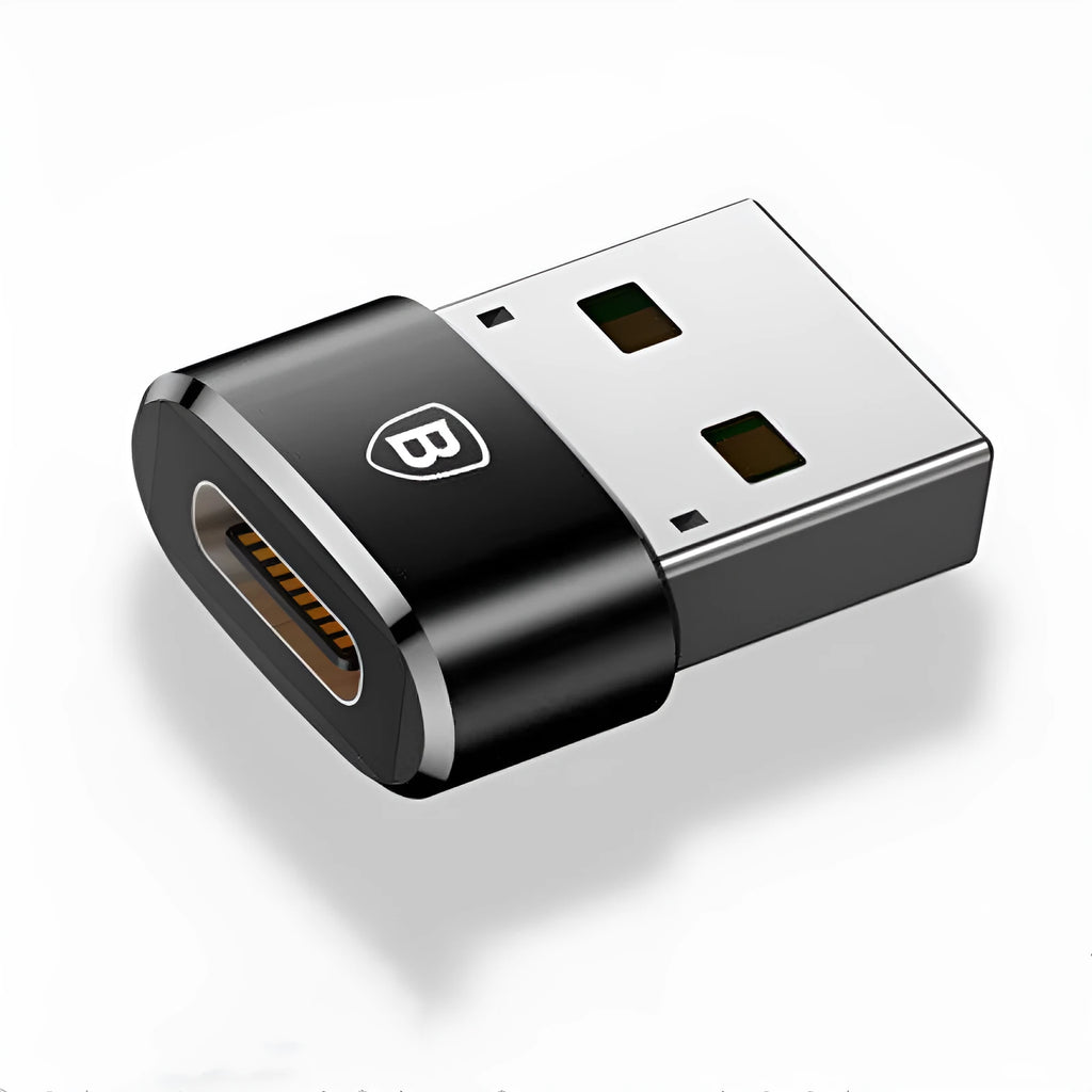 USB C adapter for laptop with two-in-one charging and data transmission, aluminium alloy shell, compact size