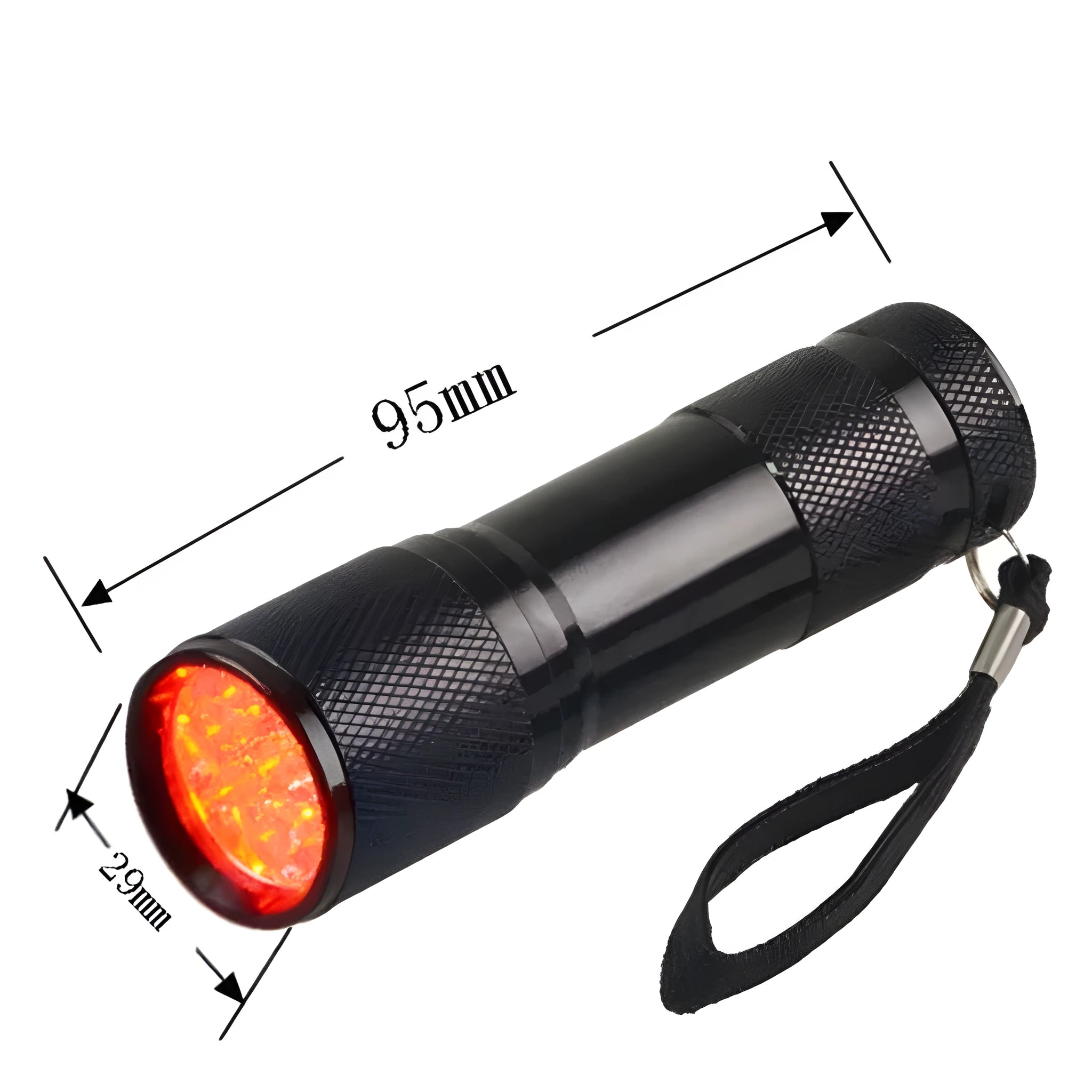 Black aluminium alloy Smart Vein Locator medical flashlight for vein detection
